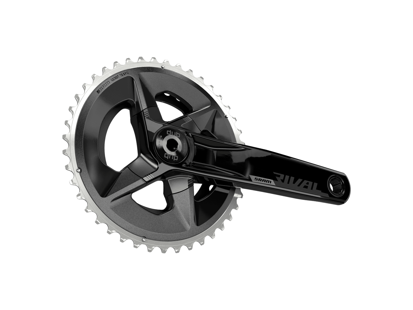 SRAM Rival AXS DUB Wide 2x Crankset