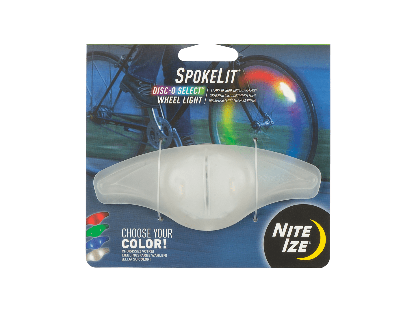 Nite Ize SpokeLit Rechargeable Wheel LED