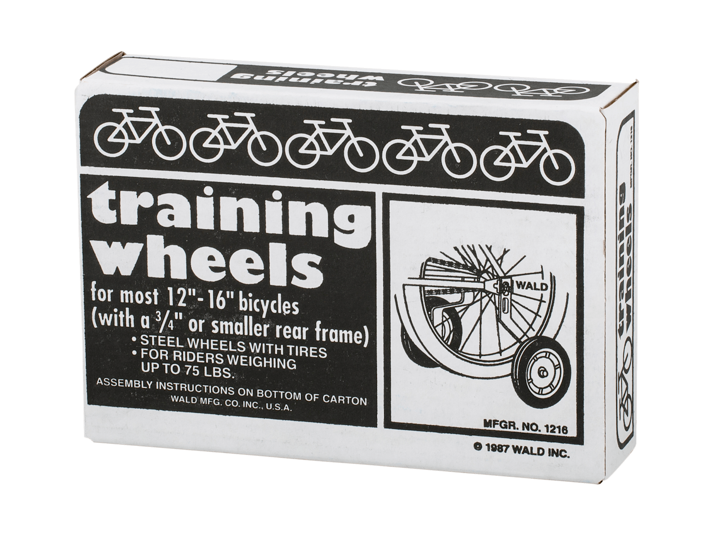 Wald 1216 12-16˝ Training Wheels Kit
