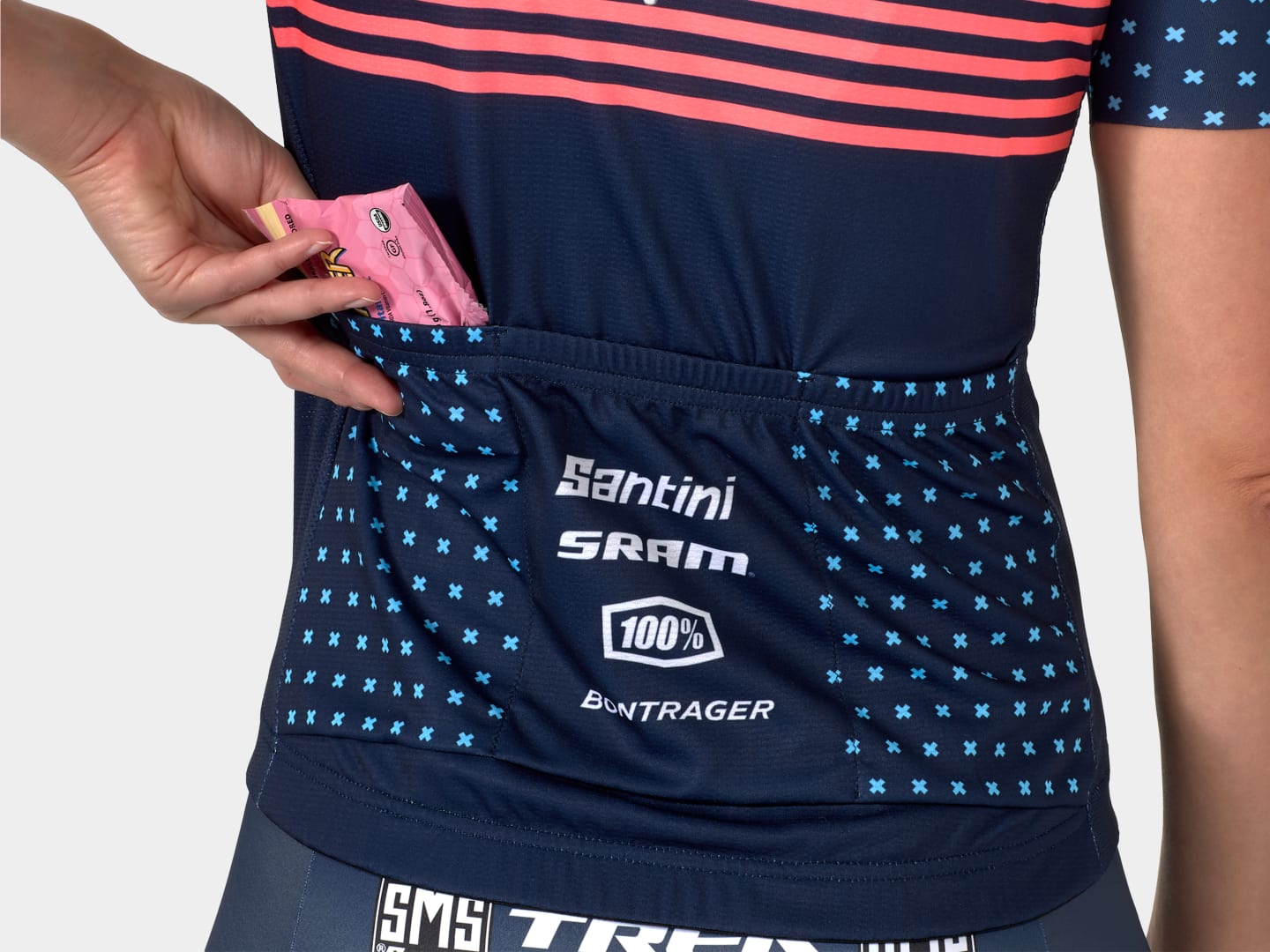 Santini Trek Factory Racing Women's CX Team Replica Cycling Jersey