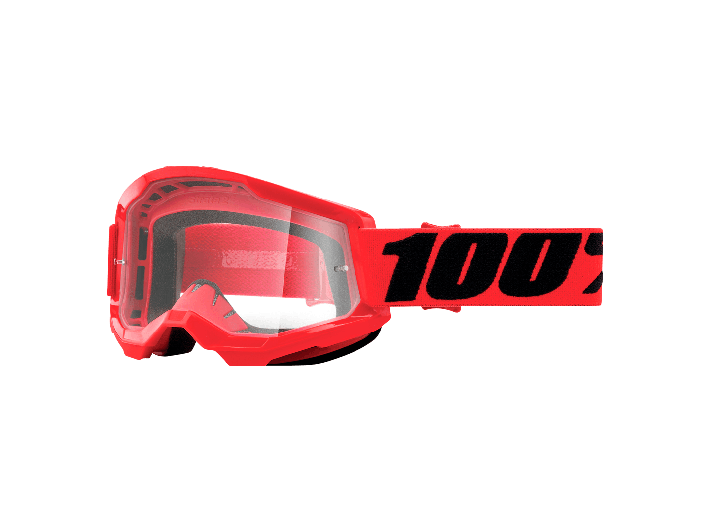 100% Strata 2 Clear Lens Goggles