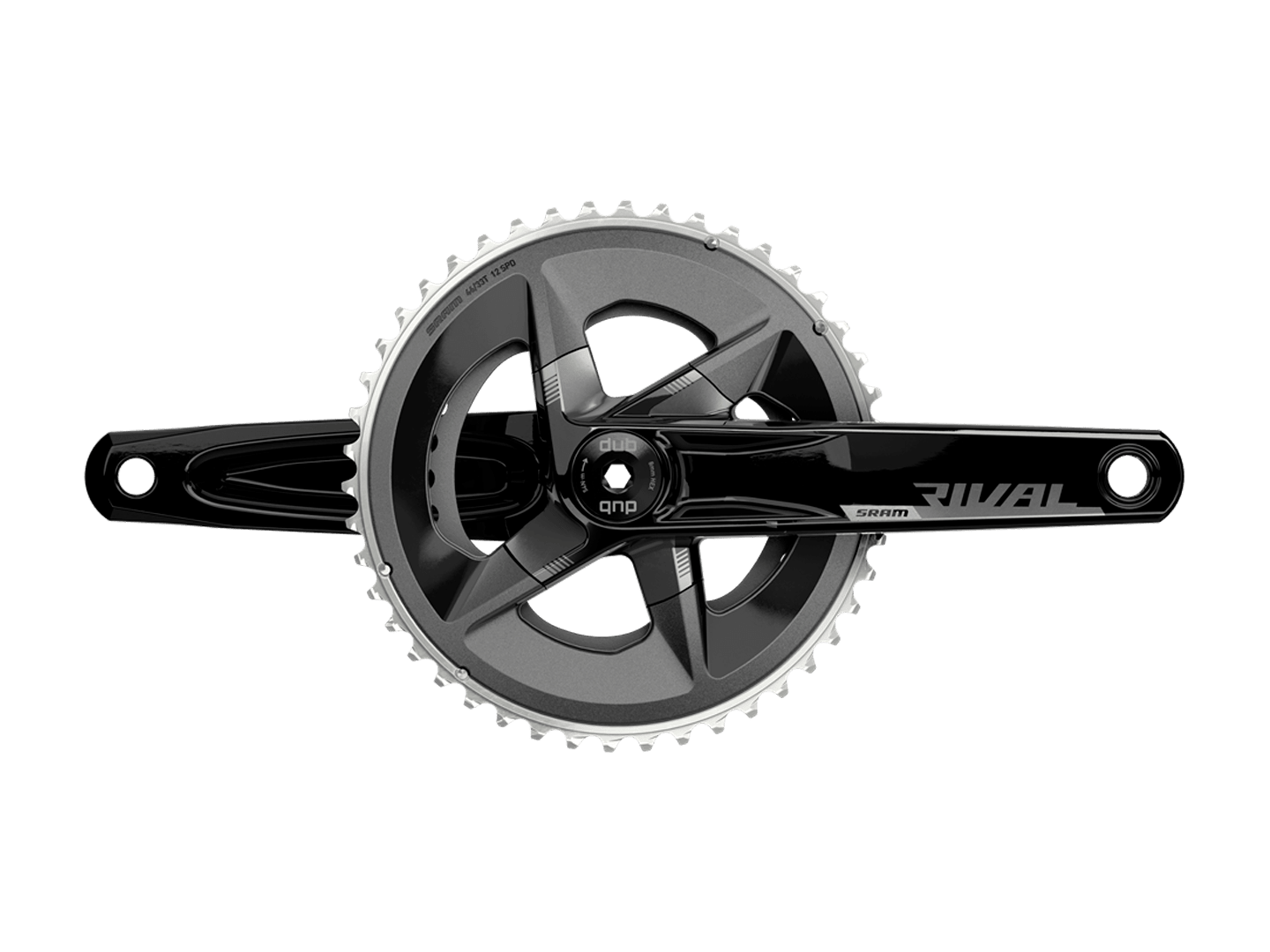 SRAM Rival AXS DUB 2x Crankset