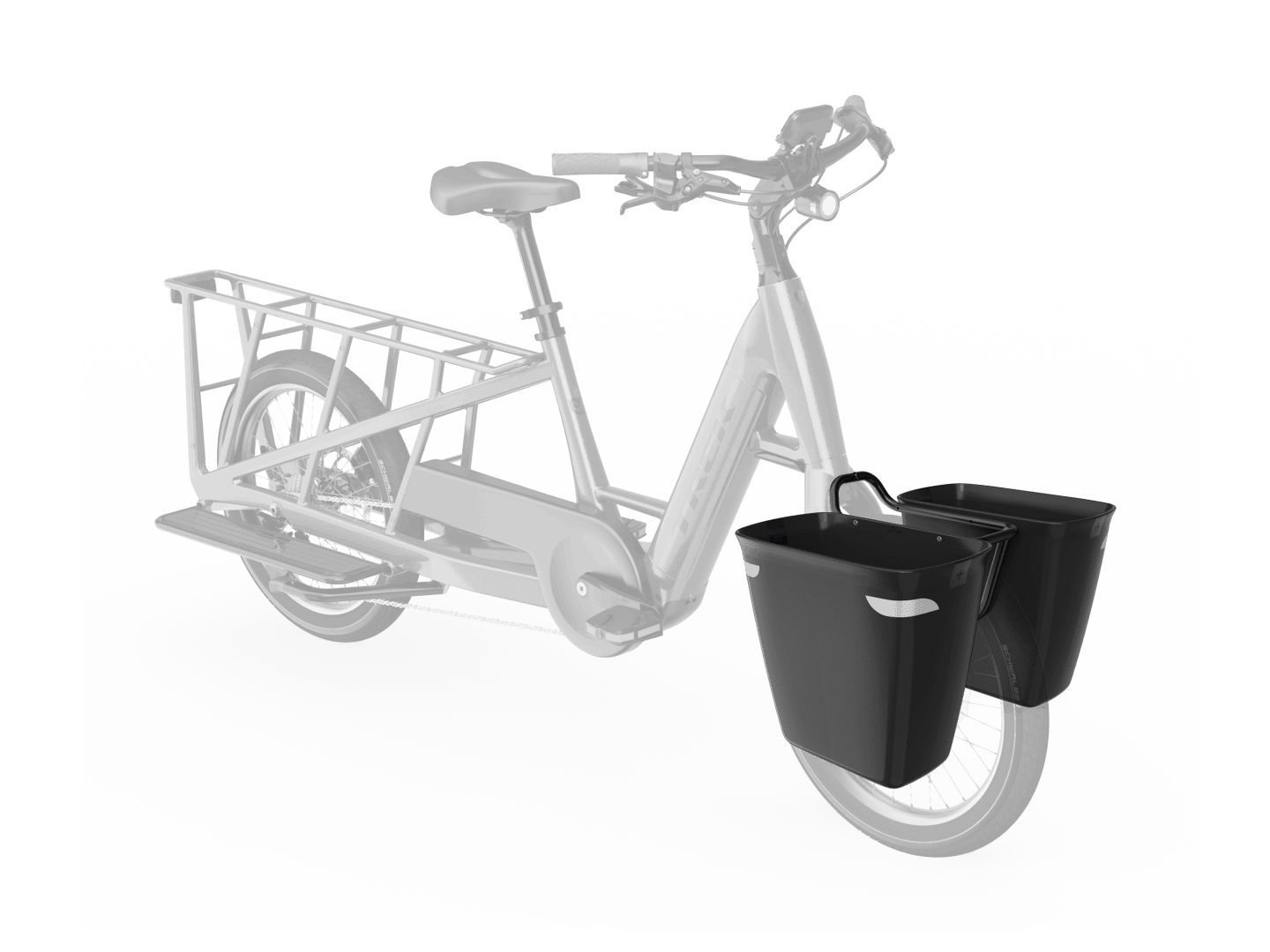 Trek Fetch+ 2 Front Pannier and Rack Kit