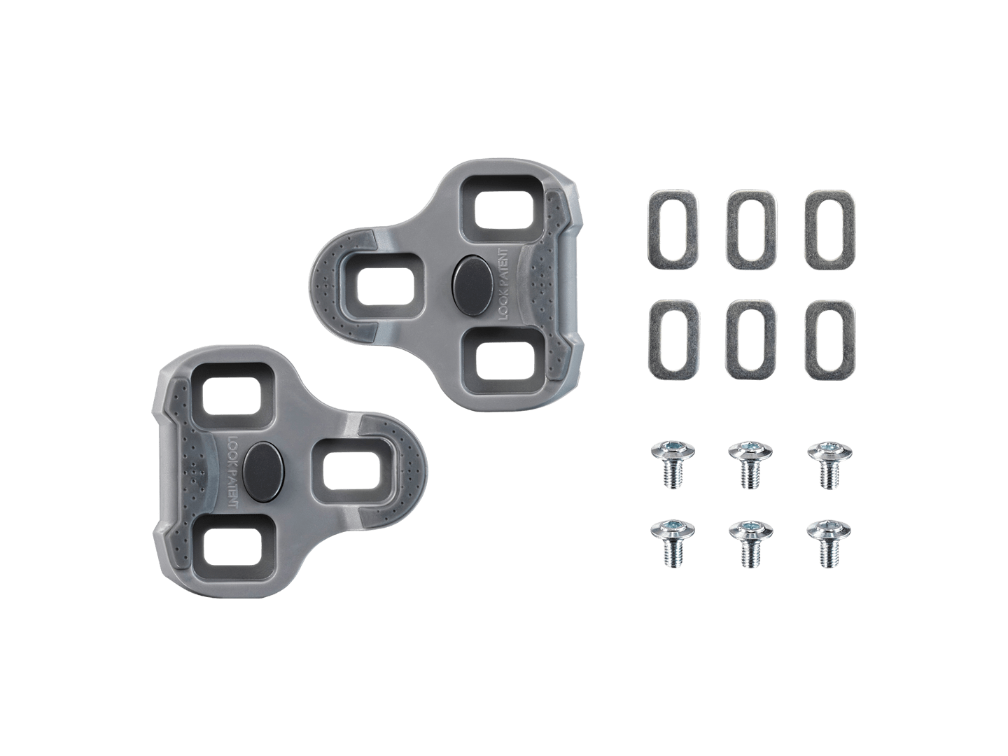 LOOK Keo Grip 4.5-Degree Road Pedal Cleat Set
