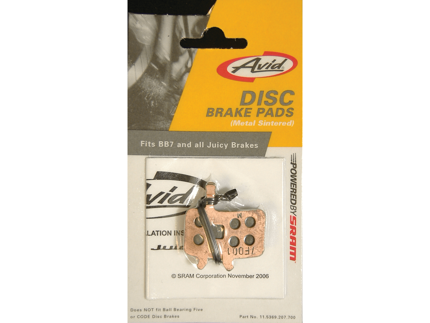 Avid BB7 Metallic Disc Brake Pads