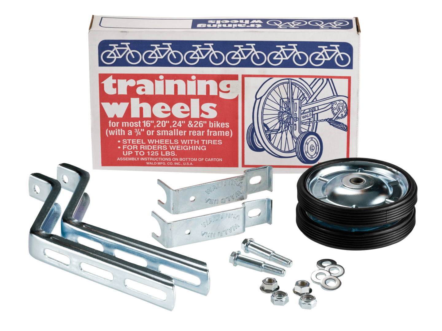 Wald 742 16-26˝ Training Wheels Kit