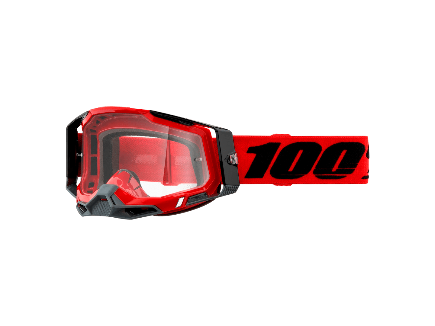 100% Racecraft 2 Clear Lens Goggles