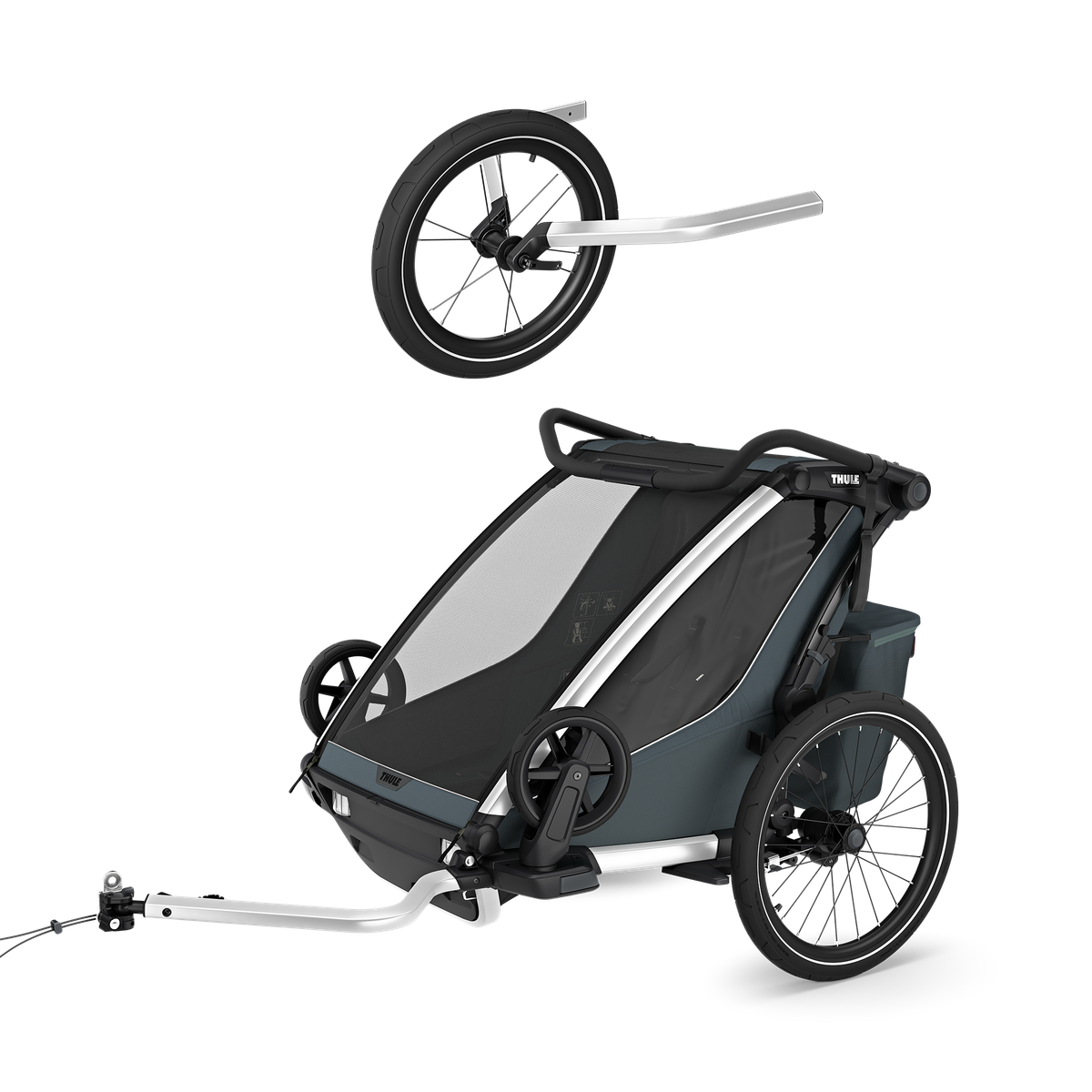 Thule Chariot Cross 2 double jogging bundle