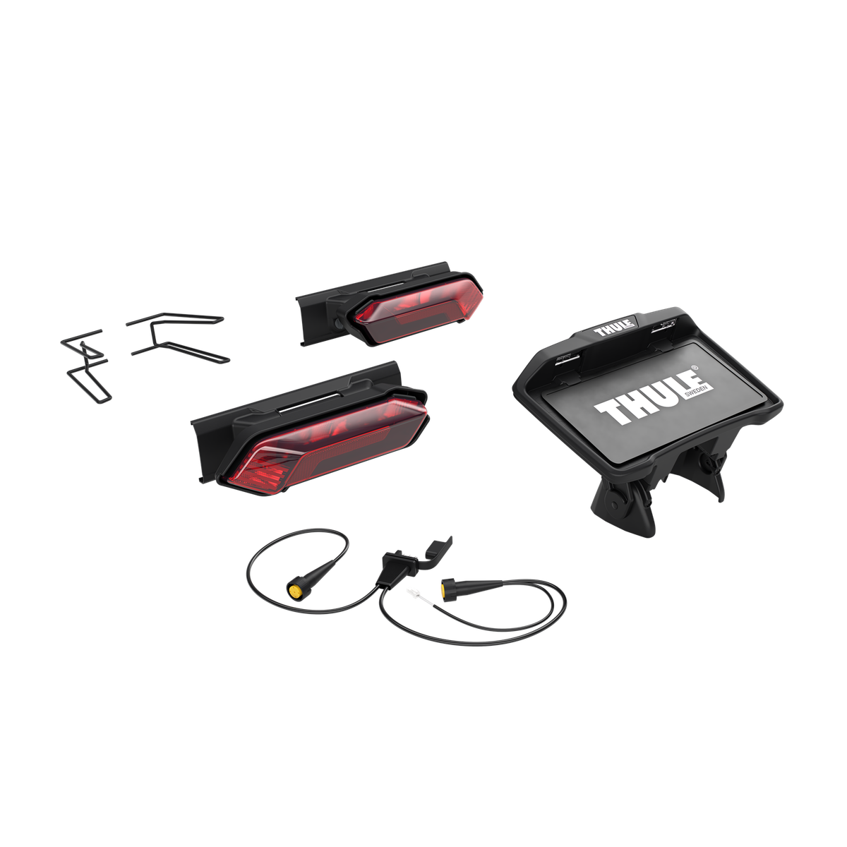 Thule lights & license plate kit