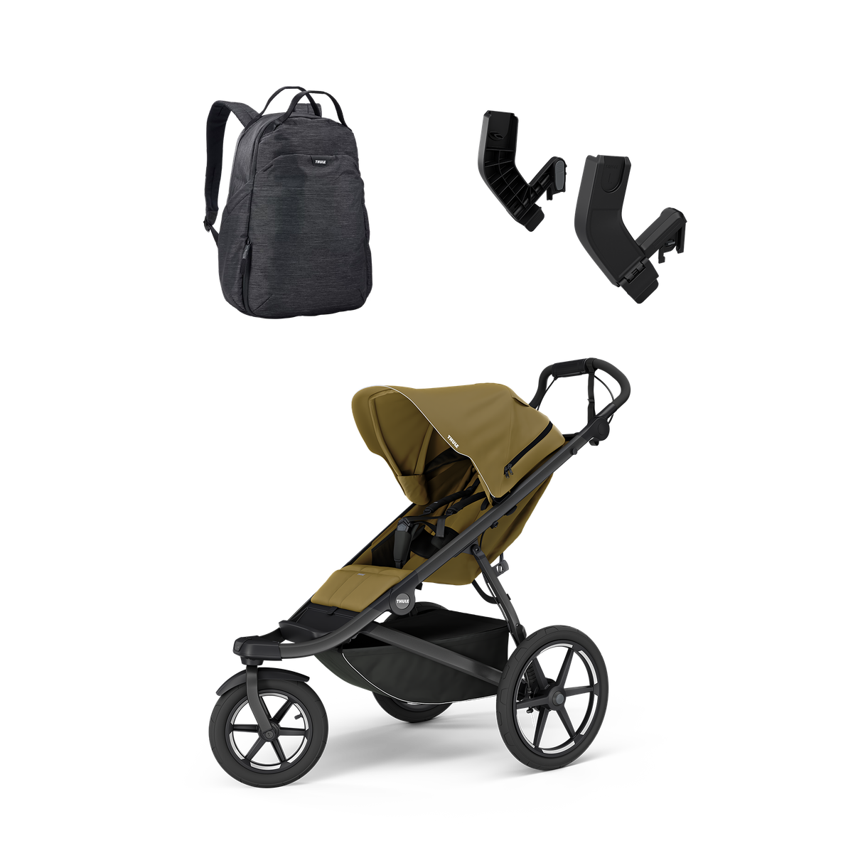 Thule Urban Glide 3 single car travel baby bundle
