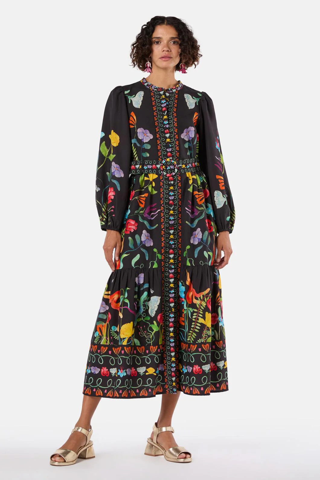 Leafy Lessons Long Dress