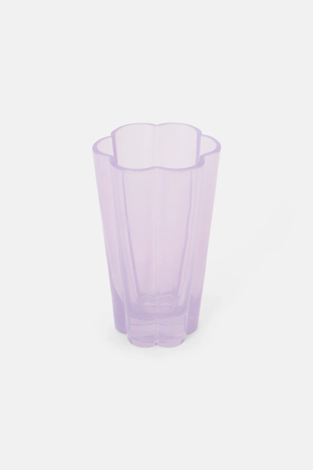 Lilac Glass Vase