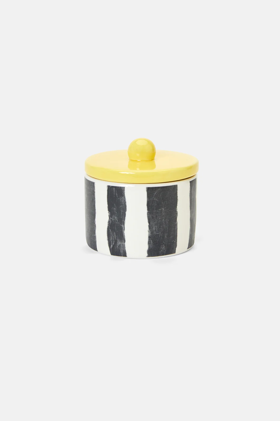 Stripe Ceramic Cannister Sml