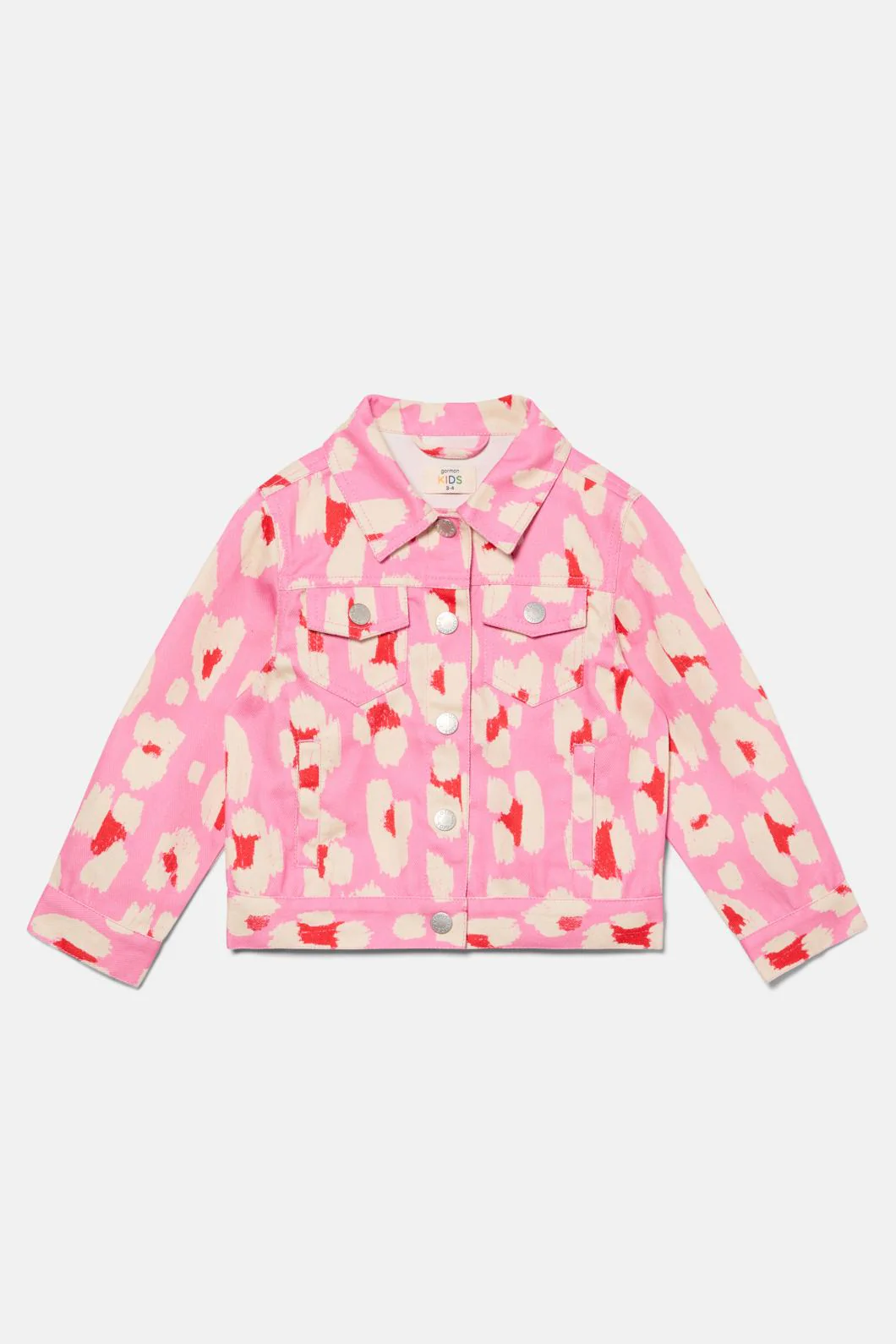 Pink Leopard Kids Jacket