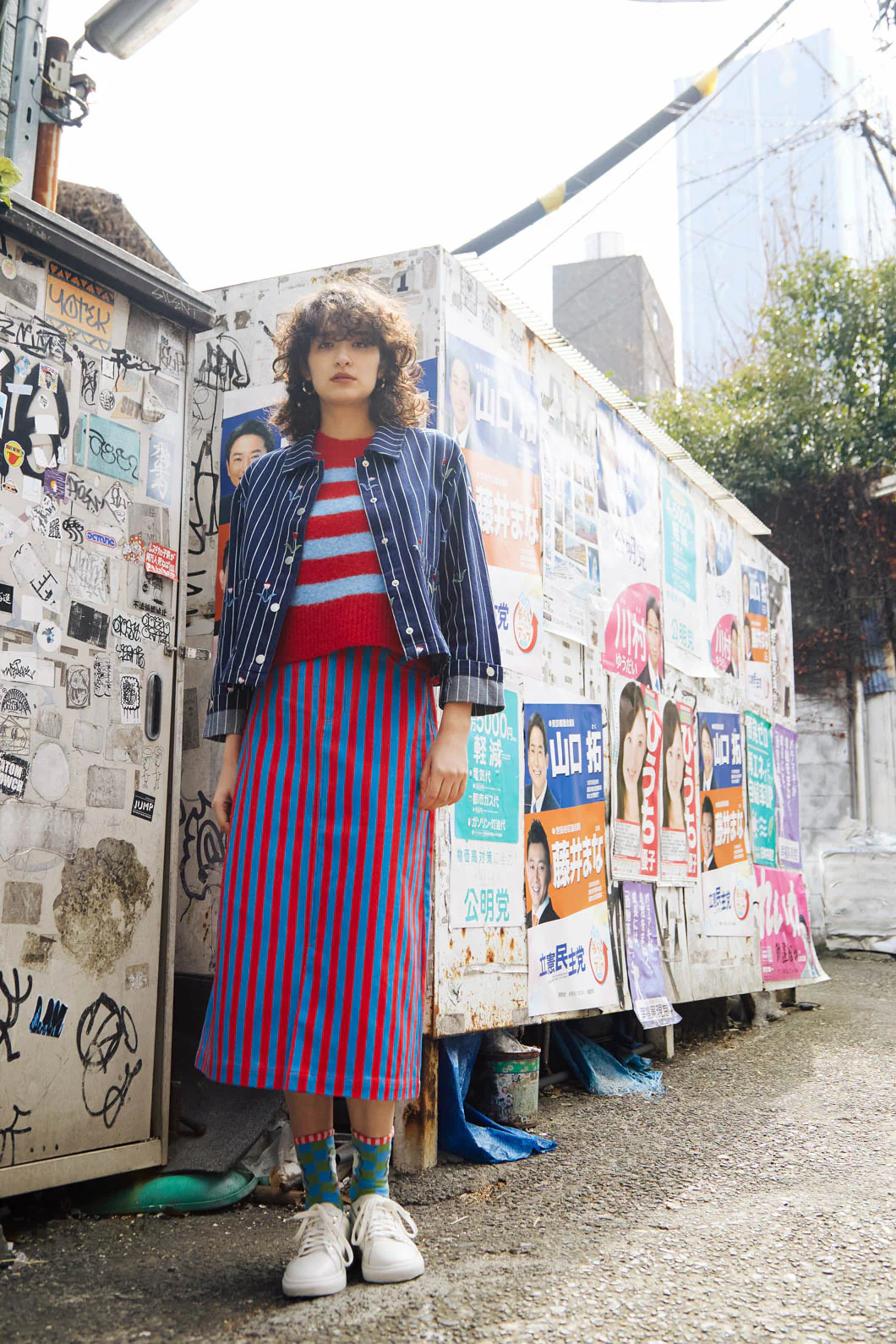 Line Dancing Denim Skirt