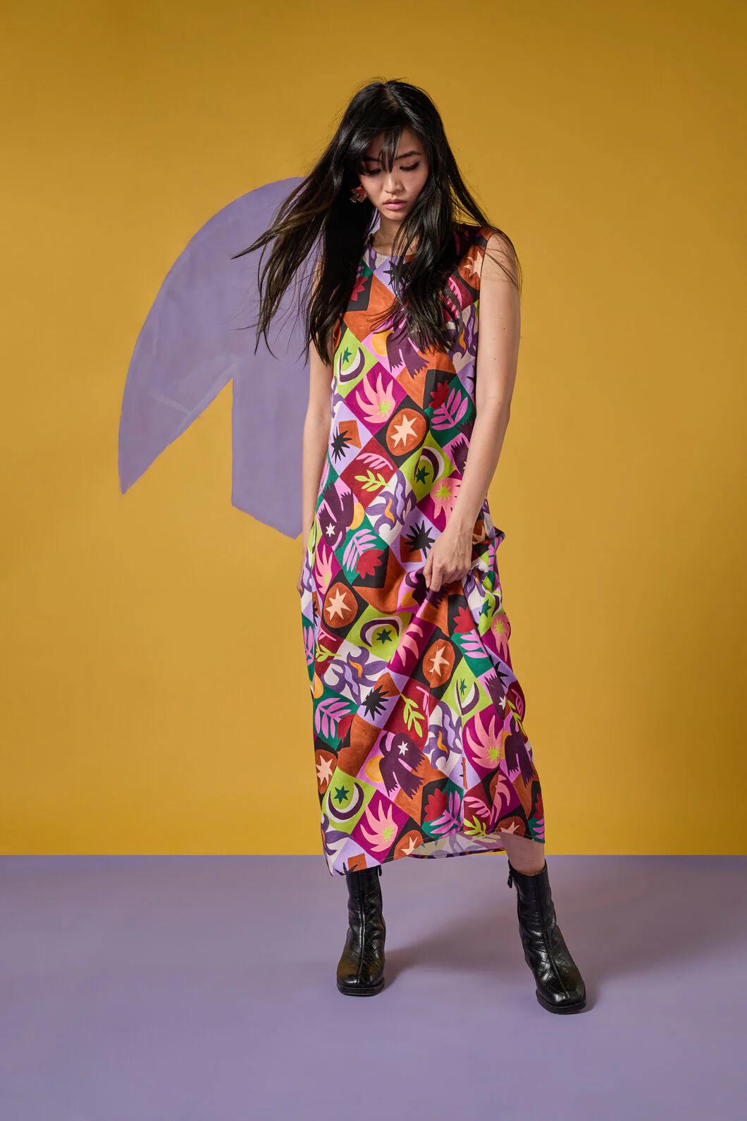 Rubix Rodeo Midi Dress