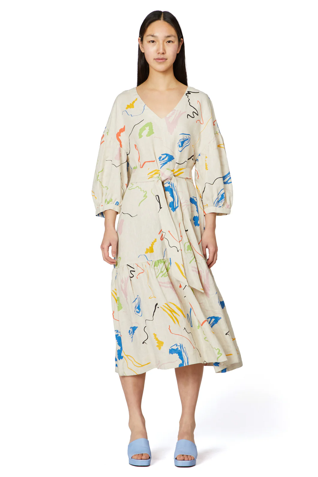 Thought Train Long Dress