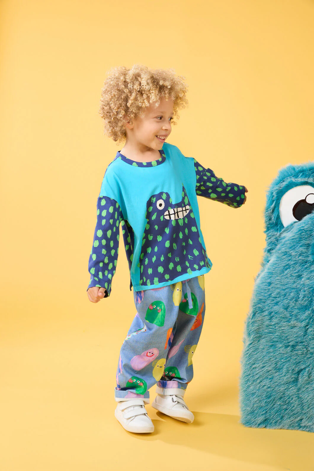 Monster Guy Kids LS Tee