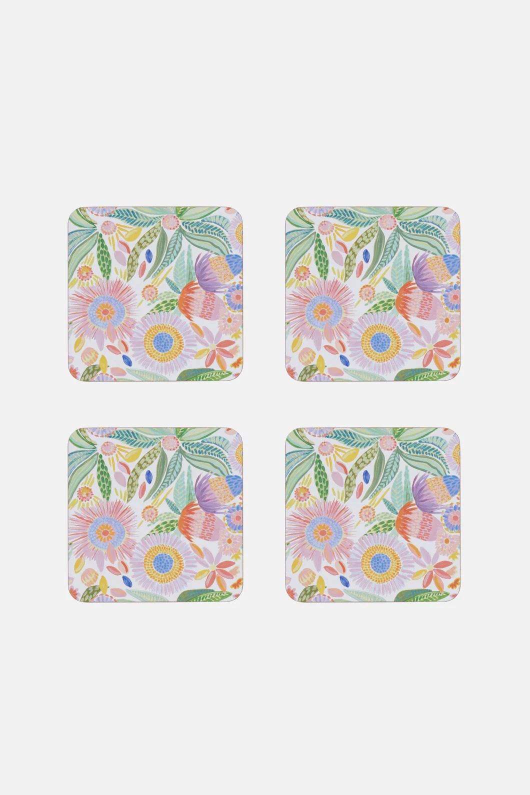 Garden Coaster Set 4