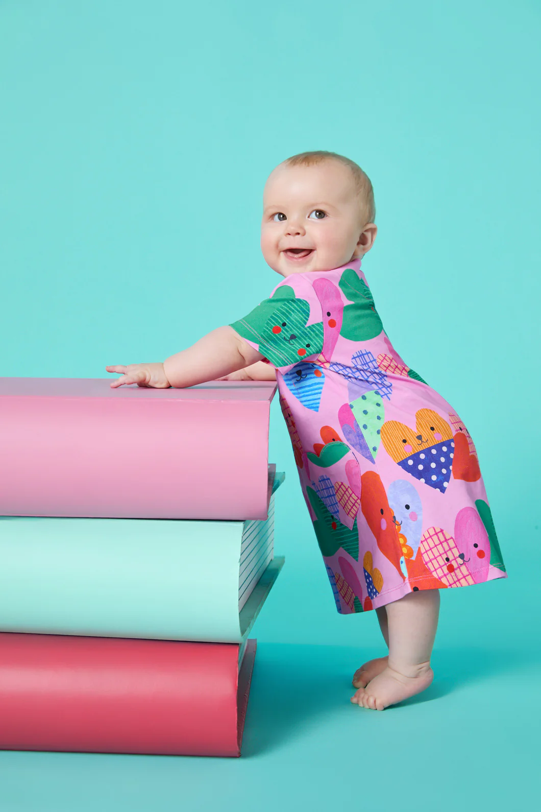 Hearts Baby Dress
