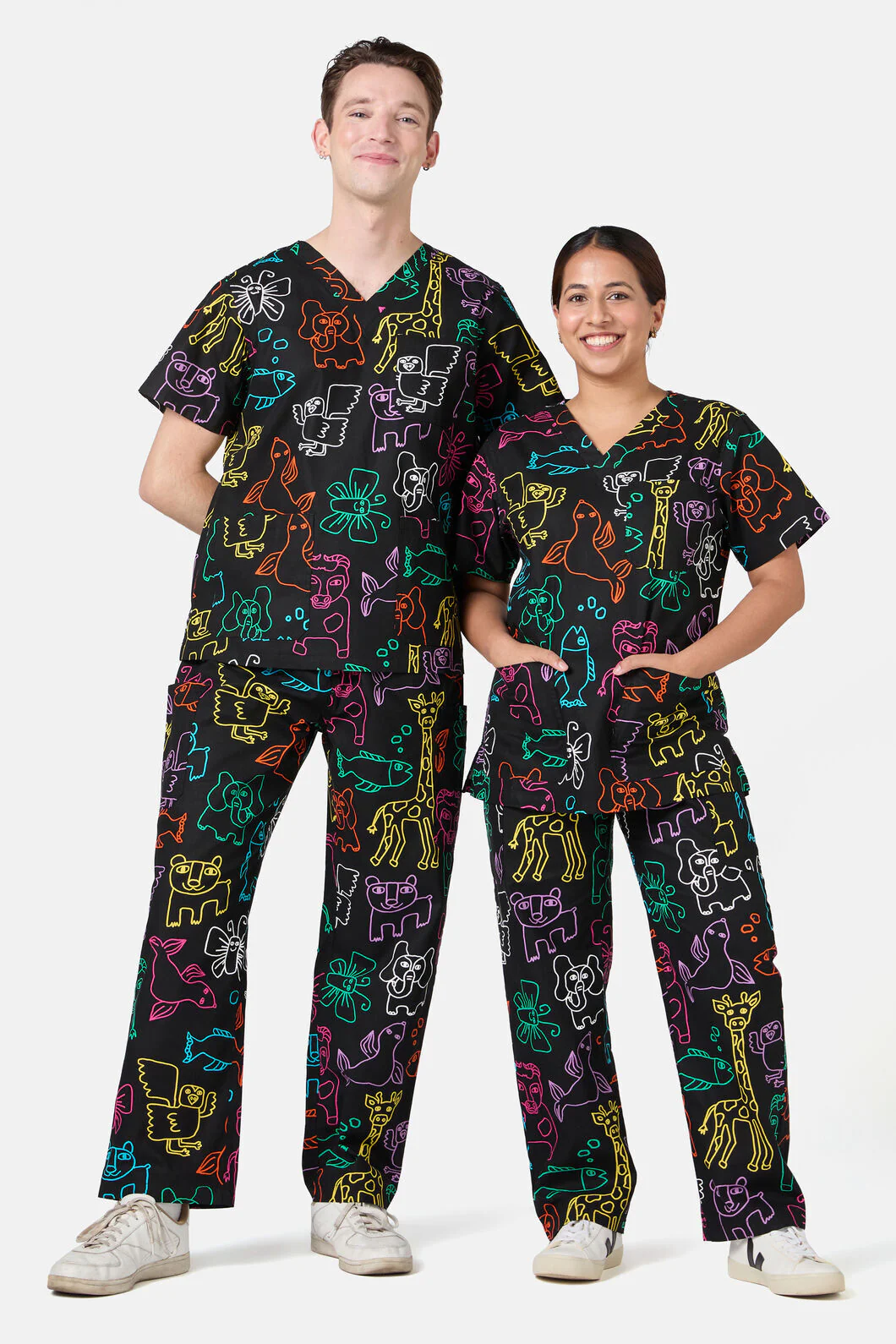 Zoo Time Scrub Set