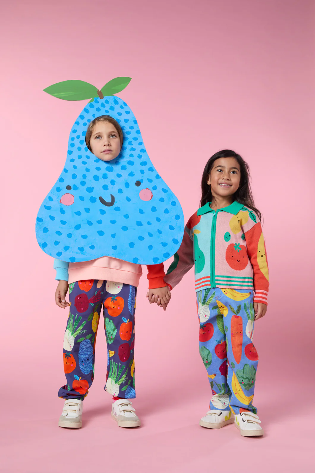 Veggies Kids Zip Cardigan