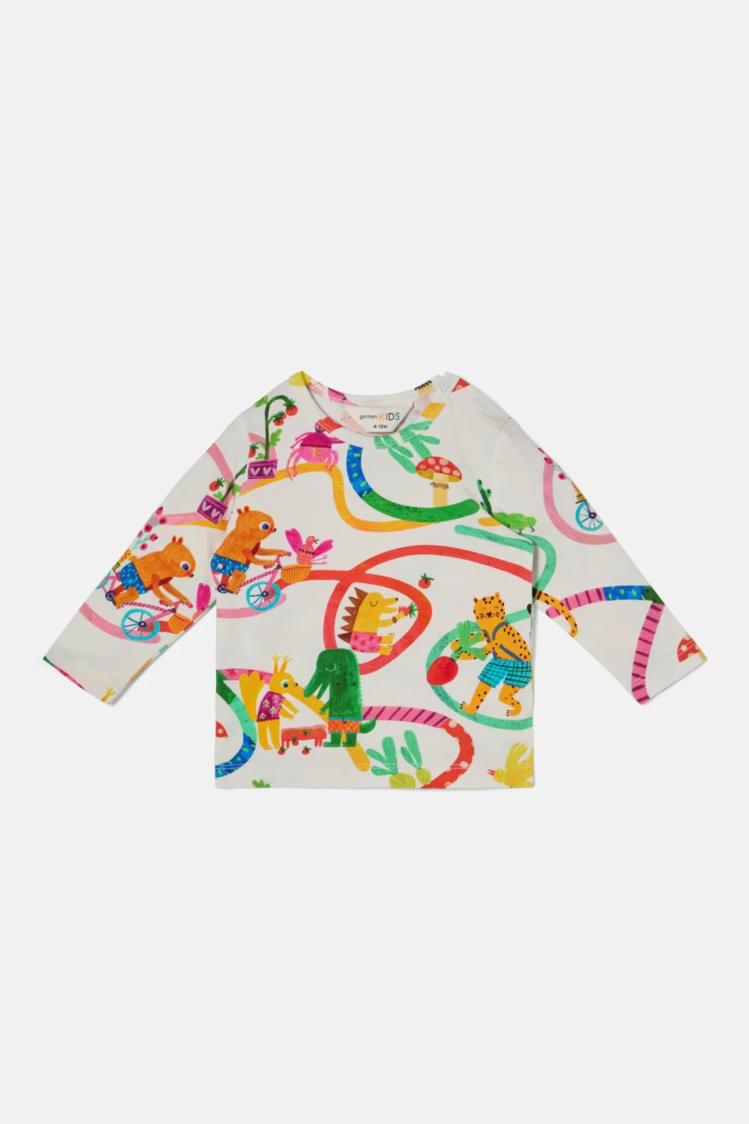 Swirl Baby LS Tee