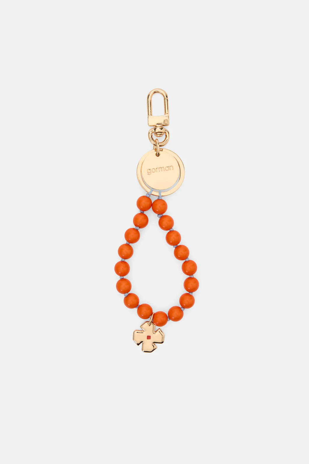 Orange Flower Key Bracelet