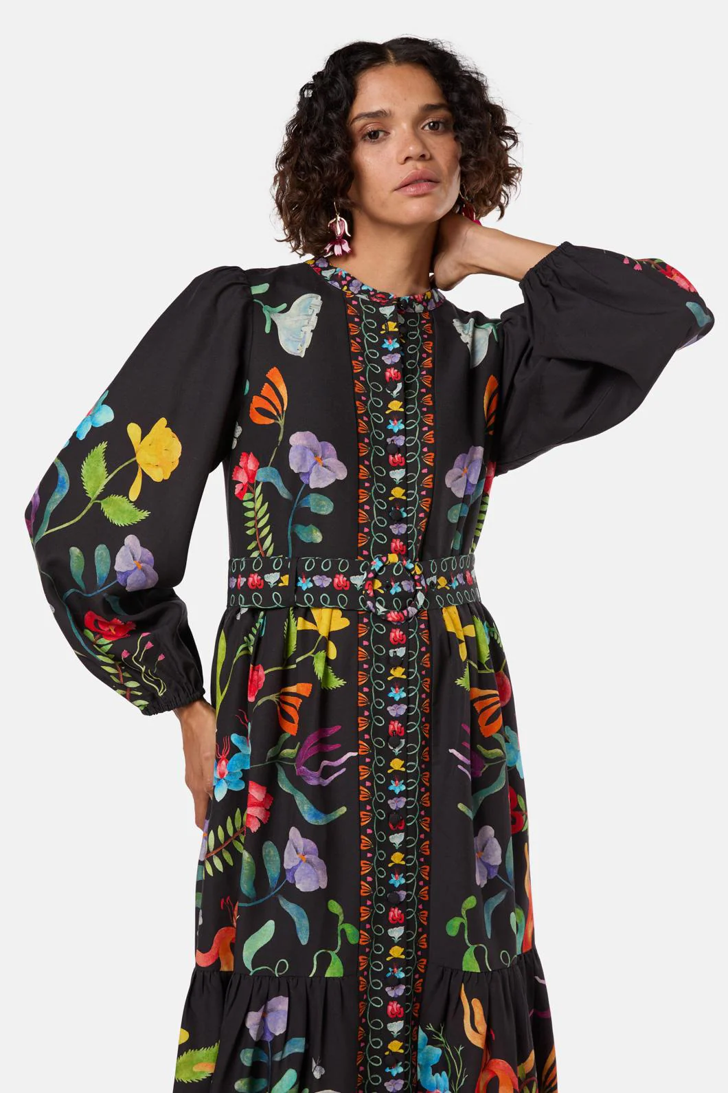 Leafy Lessons Long Dress