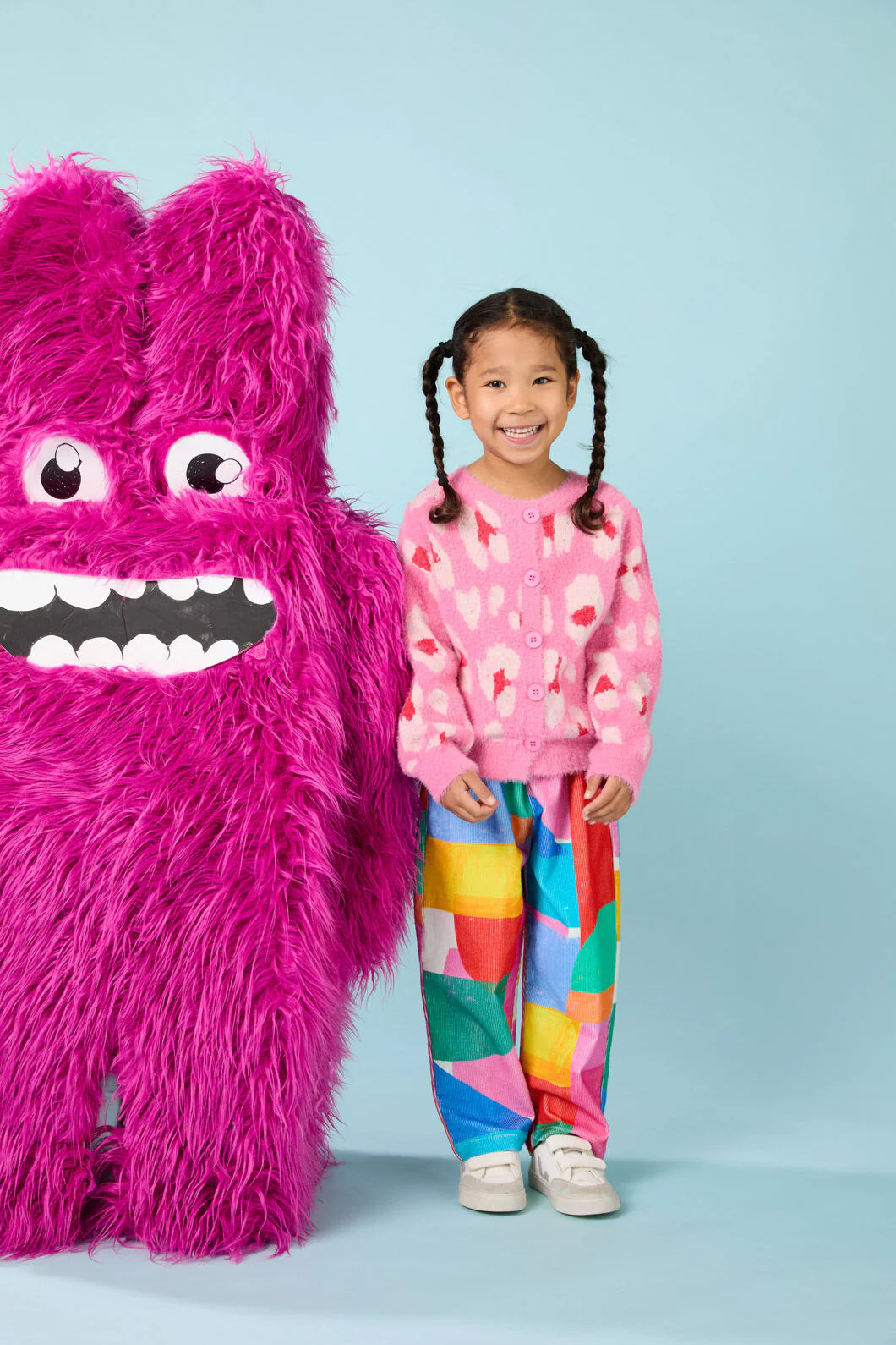 Graphic Geo Kids Cord Pants