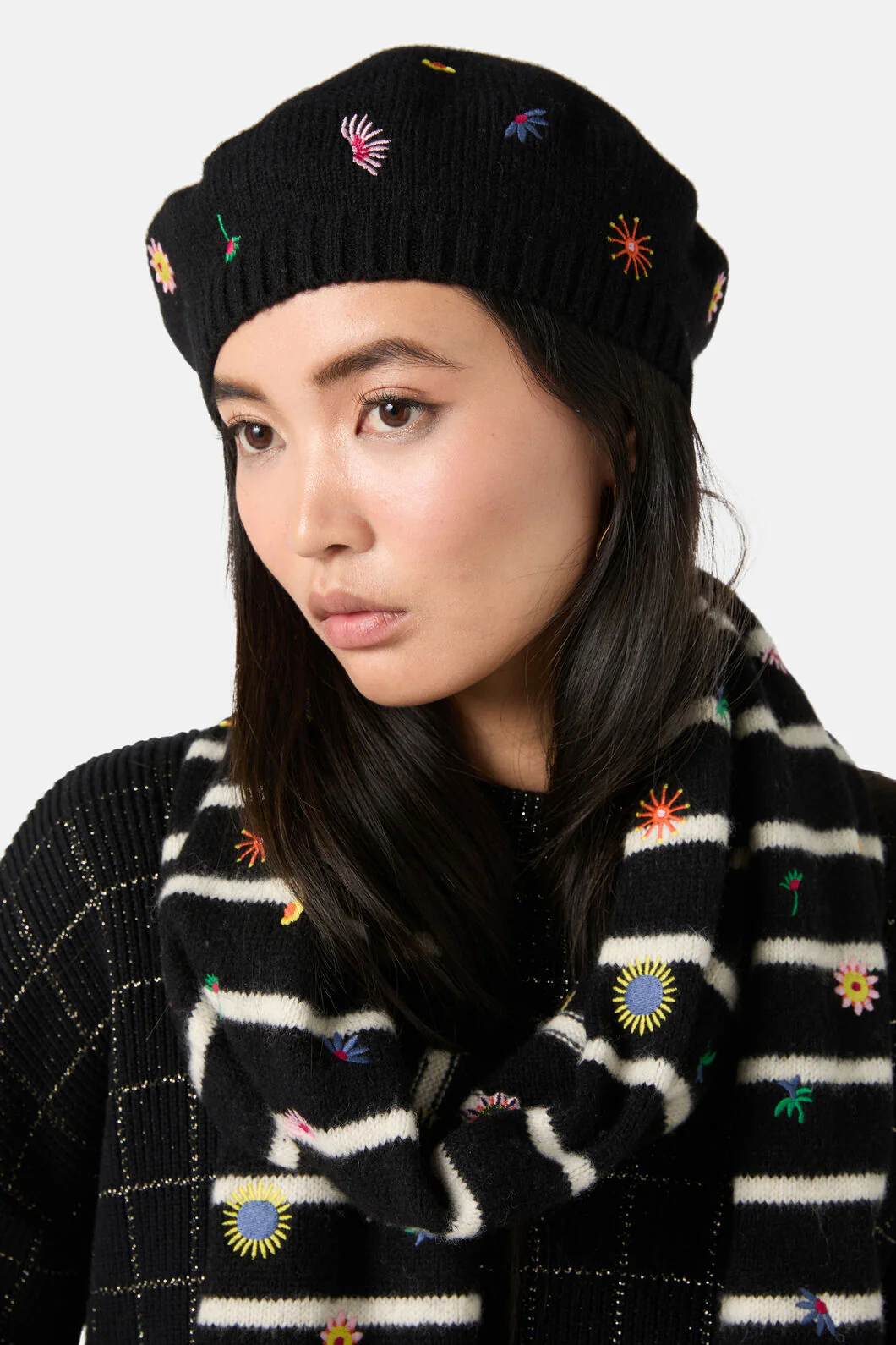 Boom Blooms Beret
