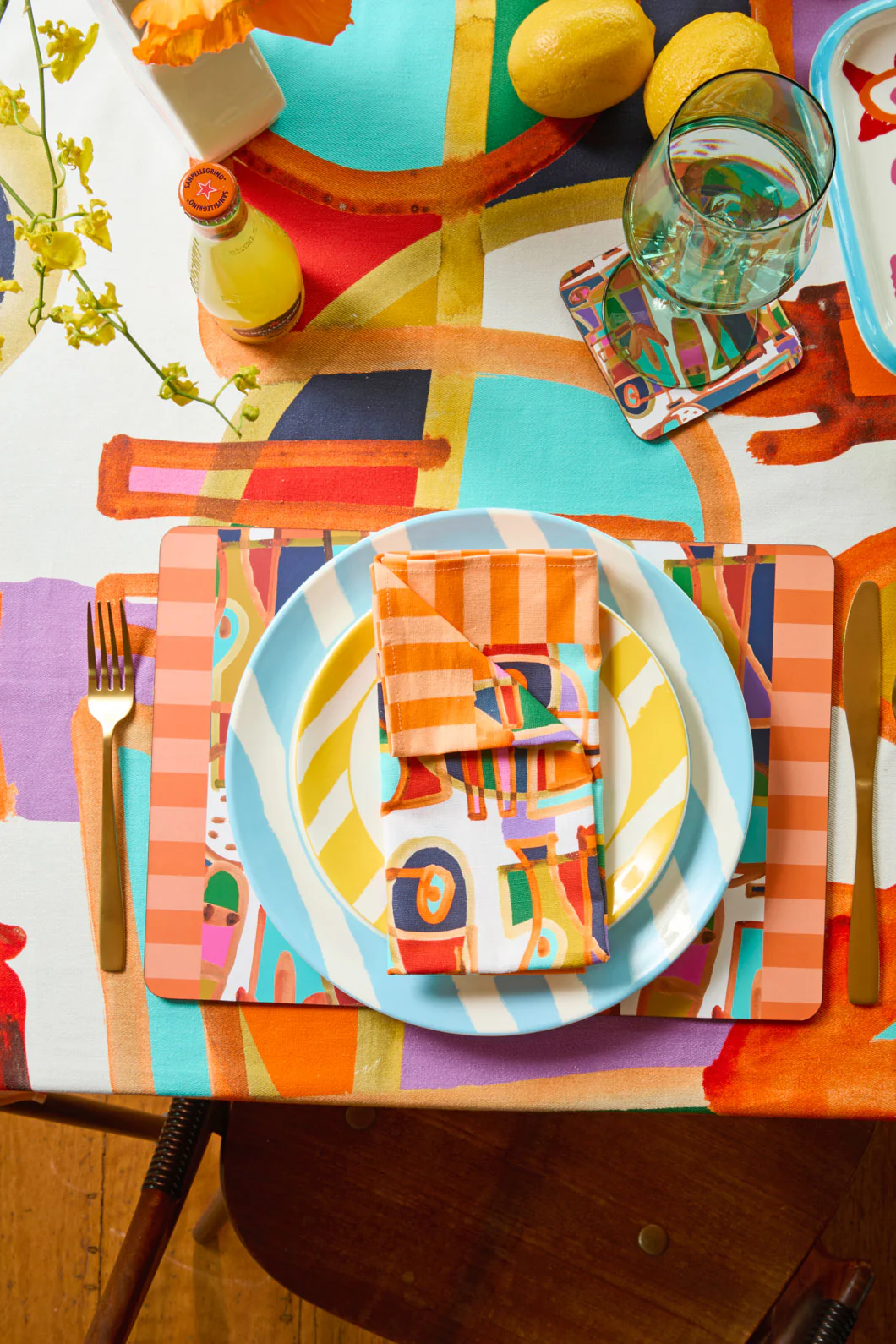 Speechless Napkin Set 4