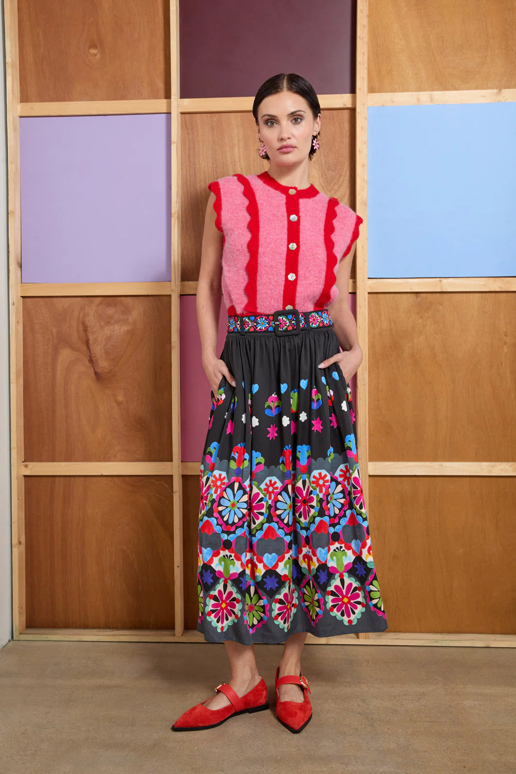 Friendly Folk Skirt