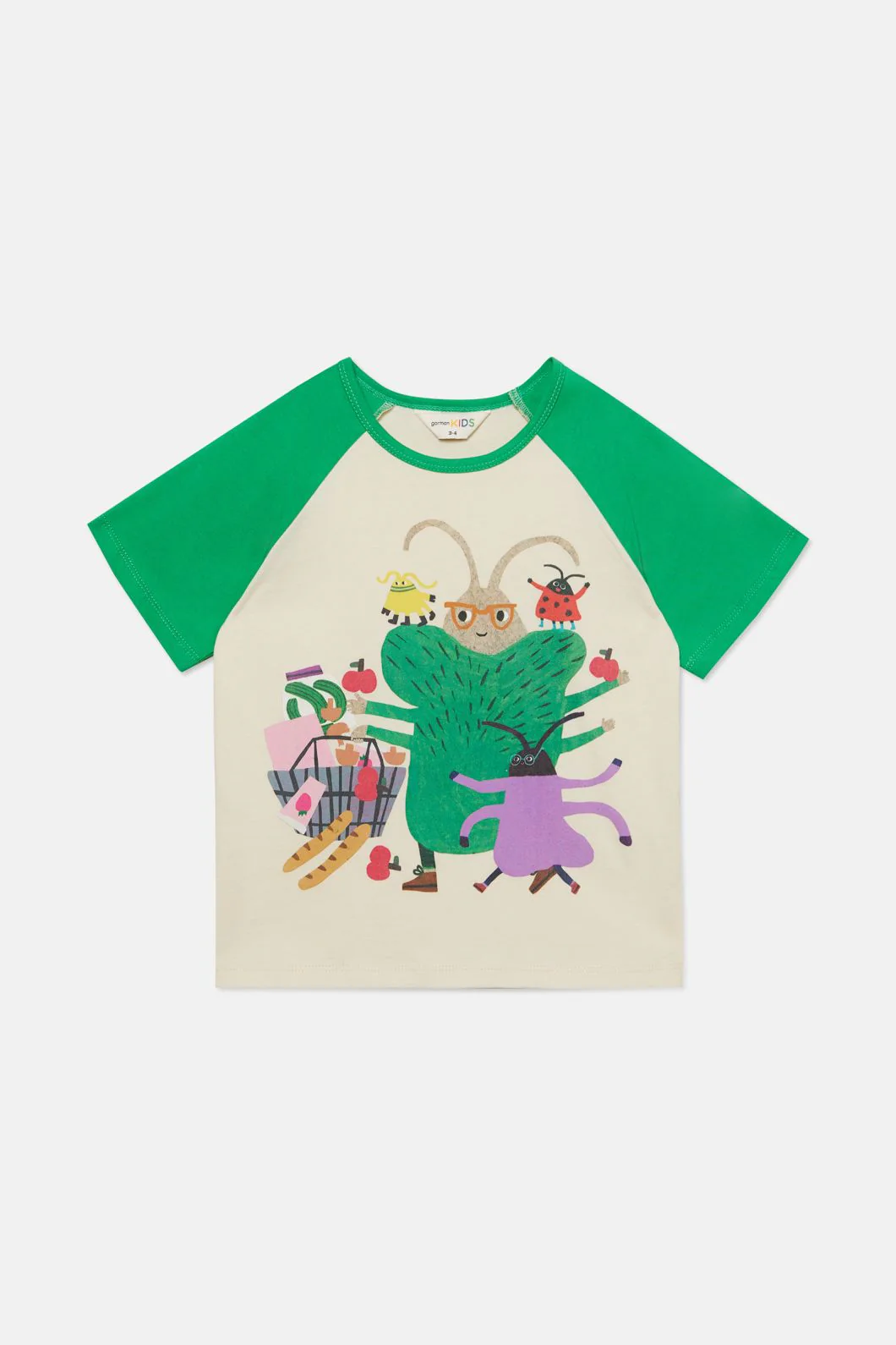 Beetle Kids SS Raglan Tee
