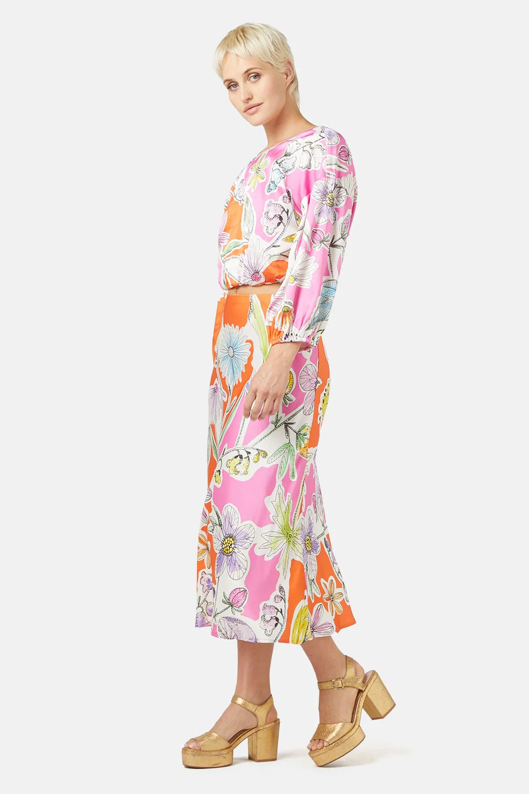 Botanic Slip Skirt