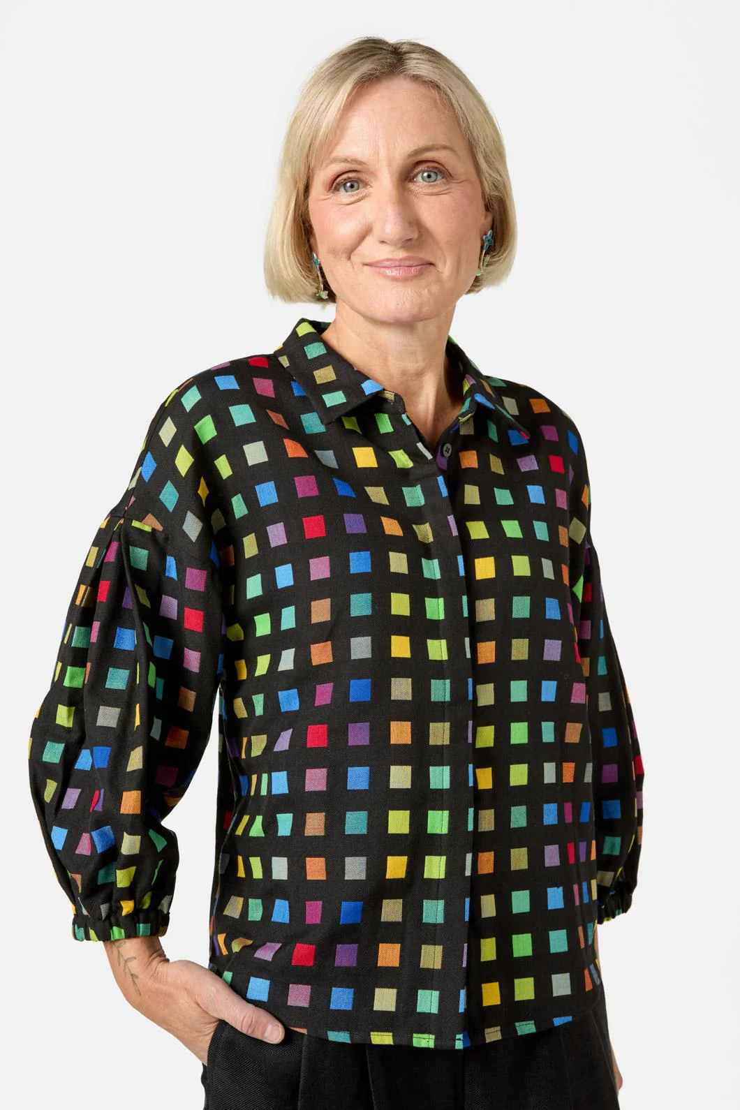 Light Up Check Shirt