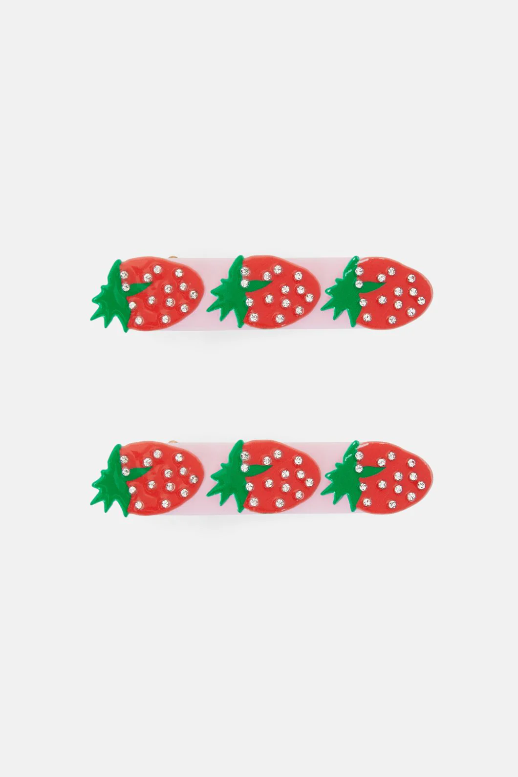 Strawberry Hair Clip X2