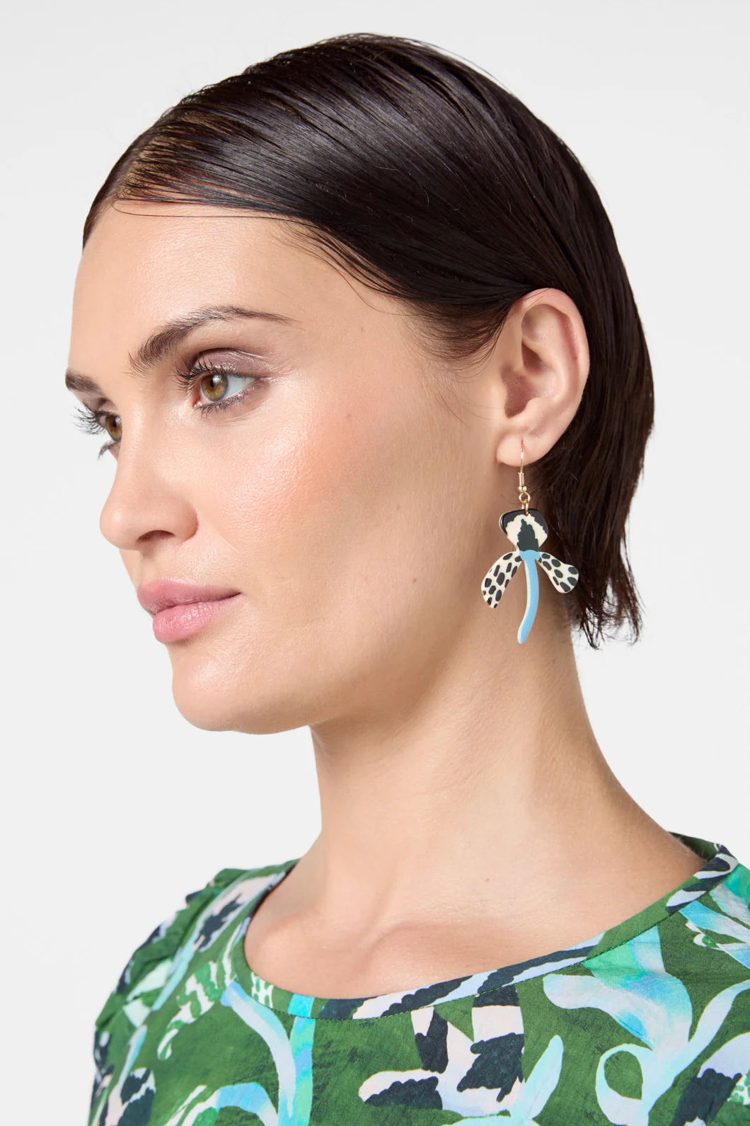 Butterfly Flower Earring