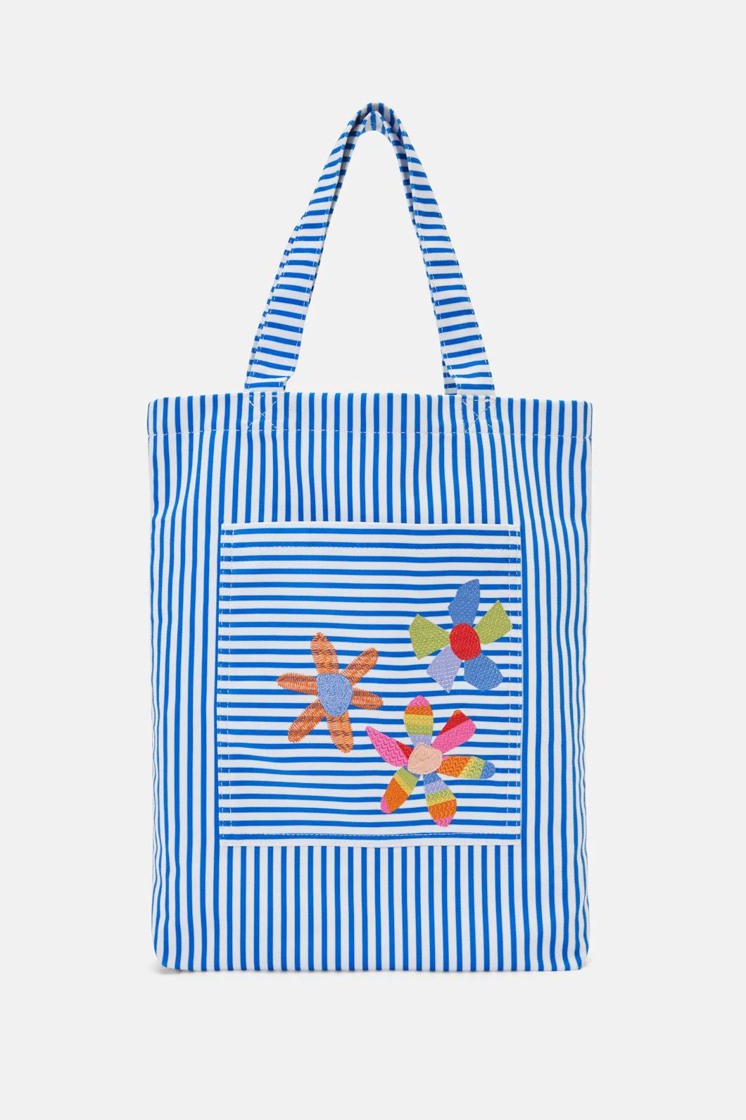 Rainbow Flower Tote