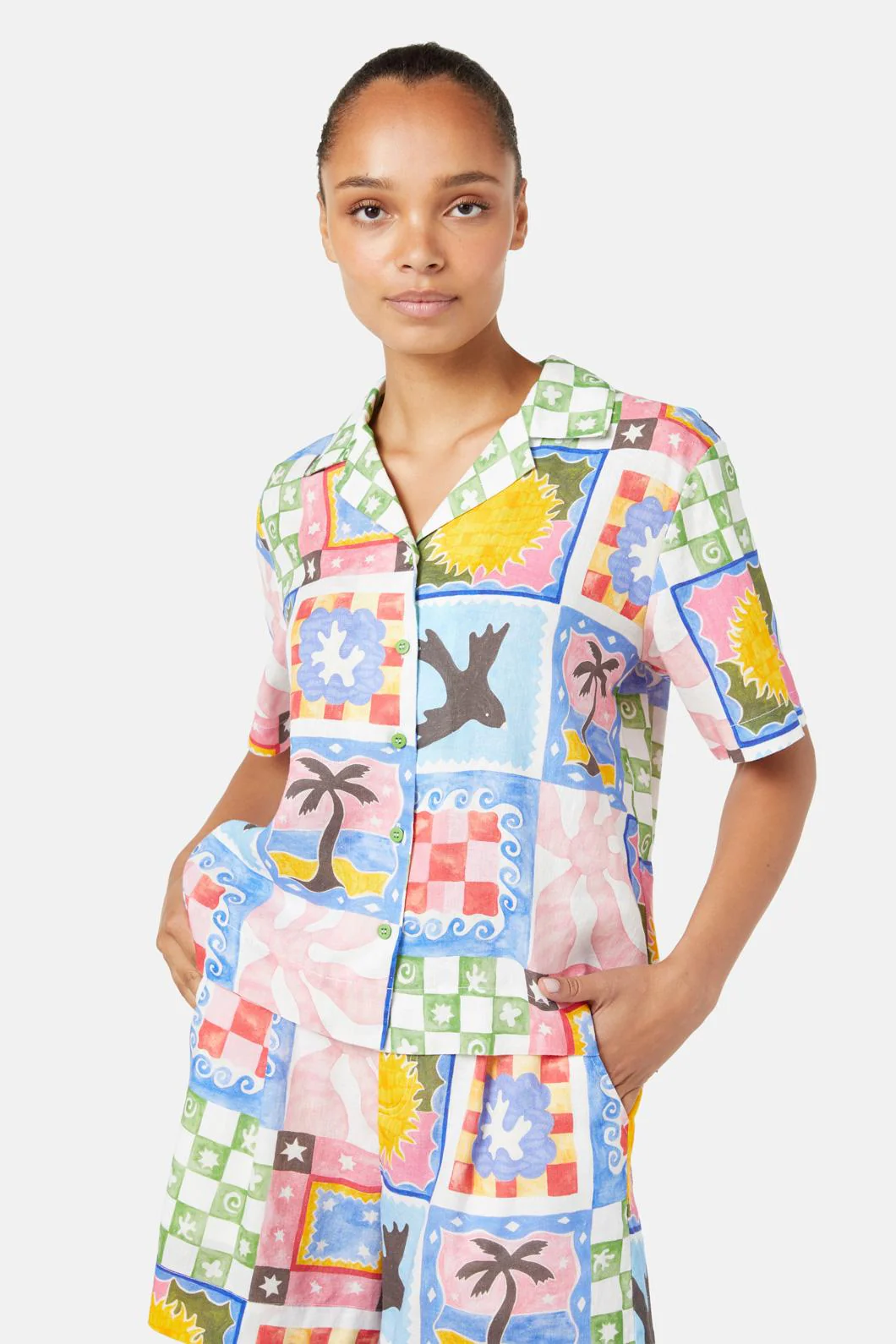Summer Squares Shirt
