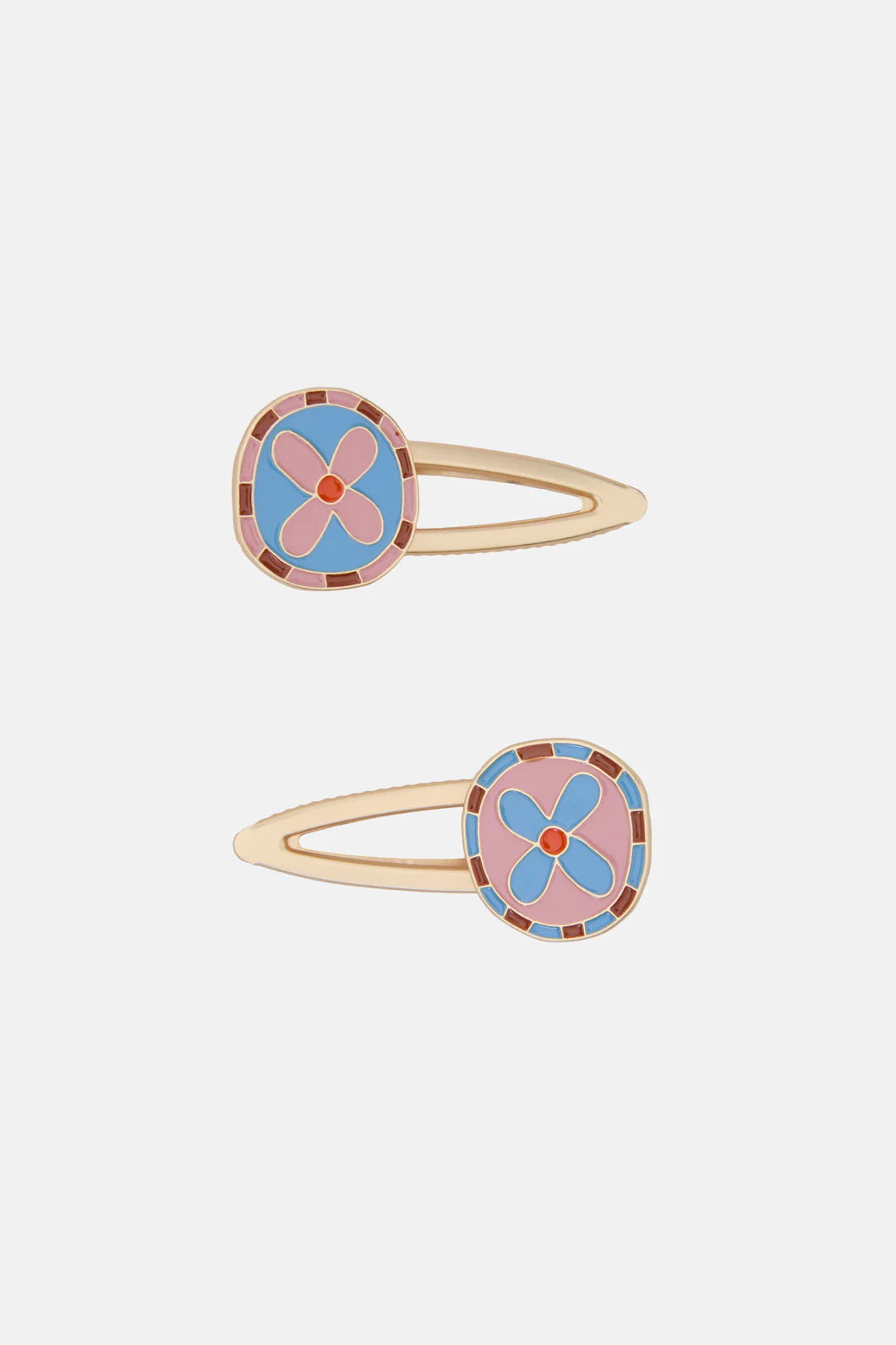 Blue Flower Hair Clip S2