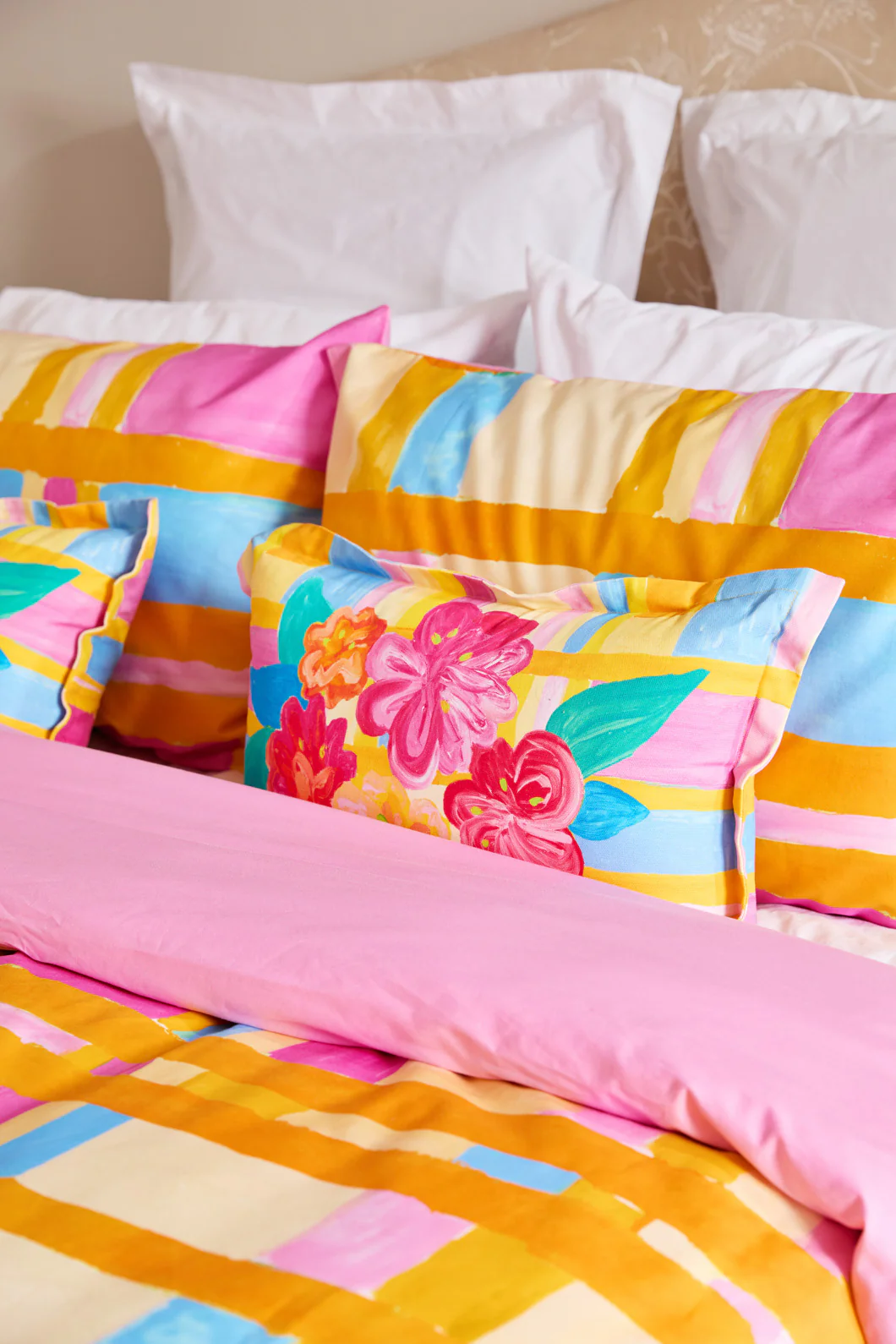 City Streets Rectangle Cushion