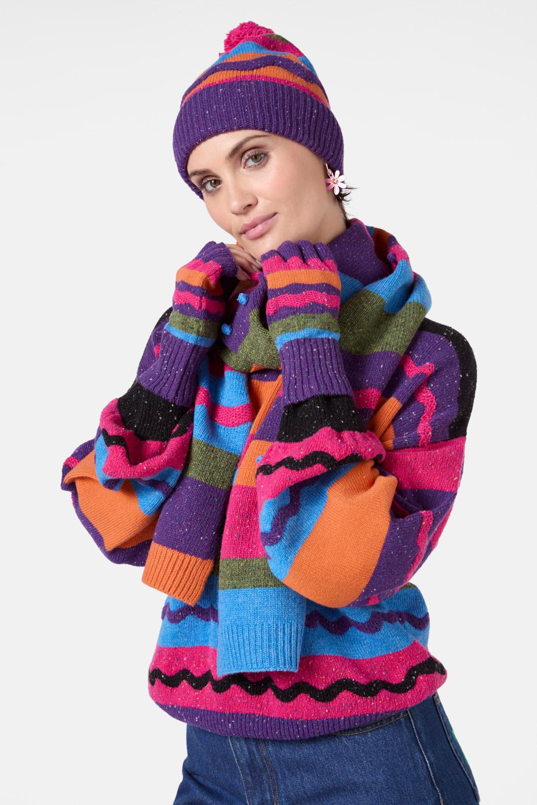 Heirloom Stripe Beanie