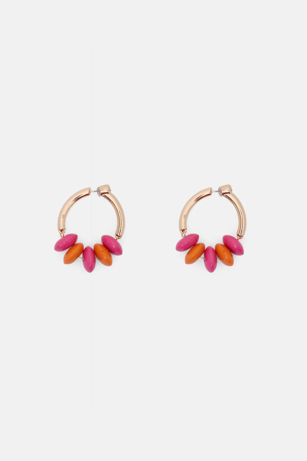Sunset Bead Hoop Earring
