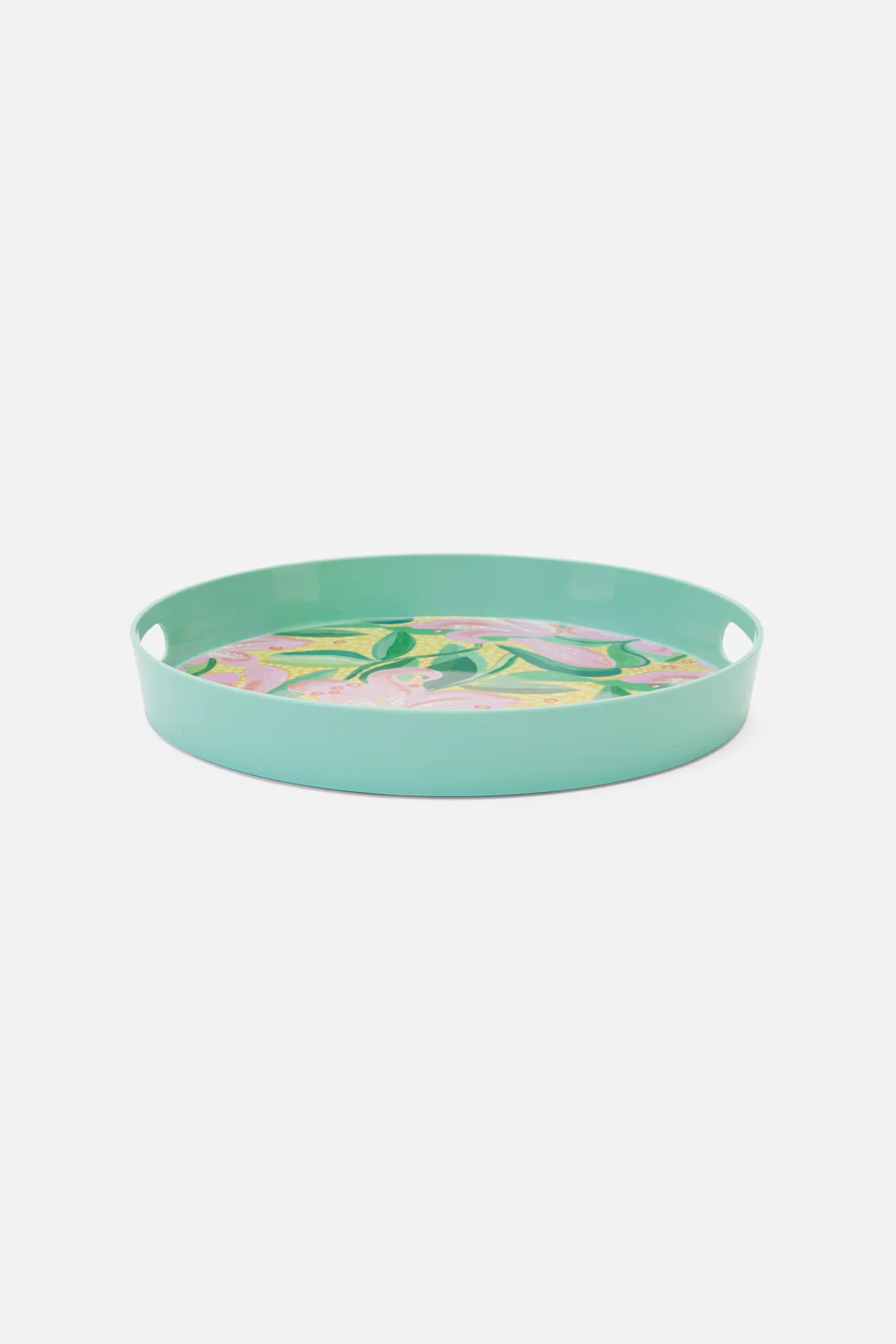 Lillies Round Tray Lge