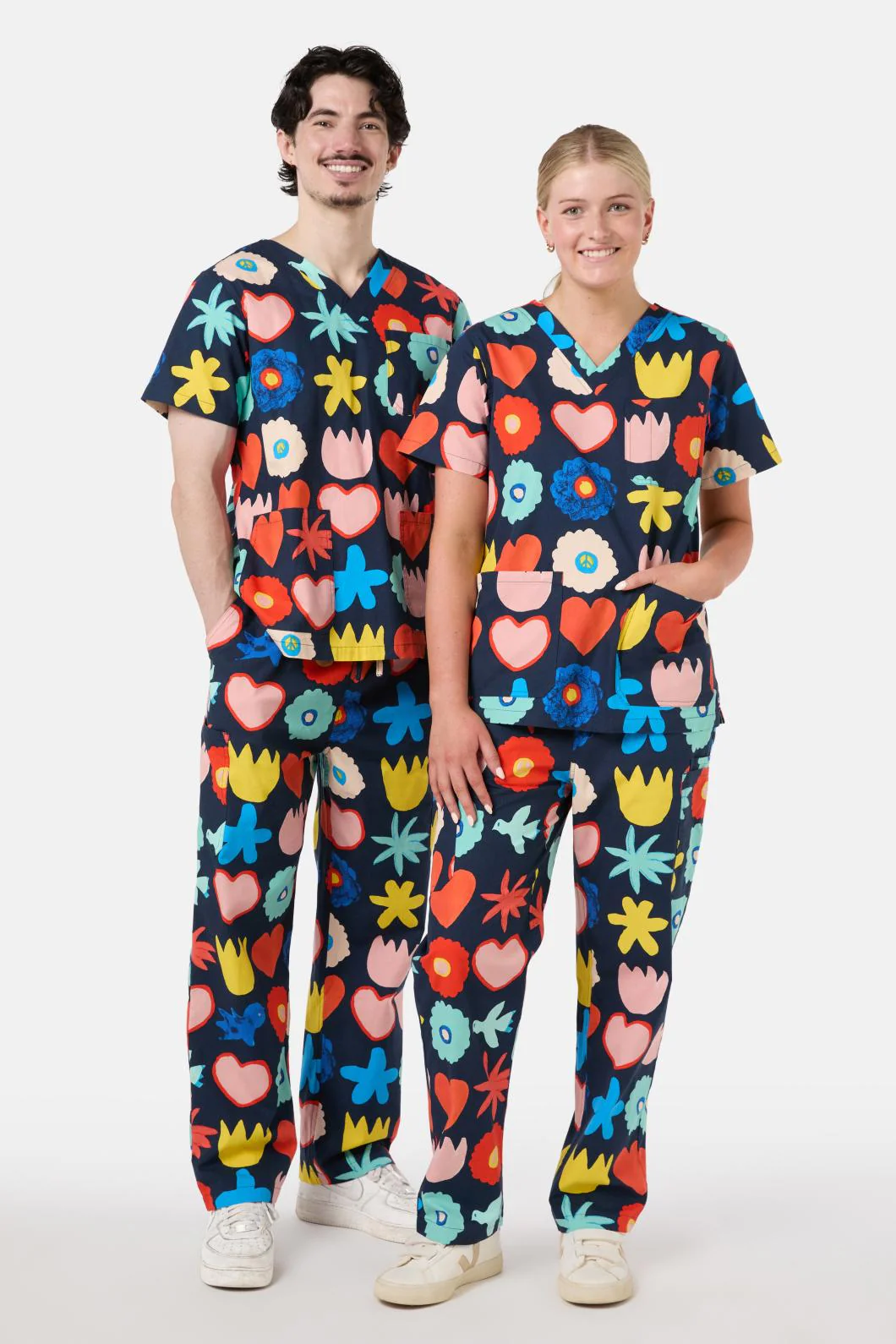 Flower Bed Scrub Set