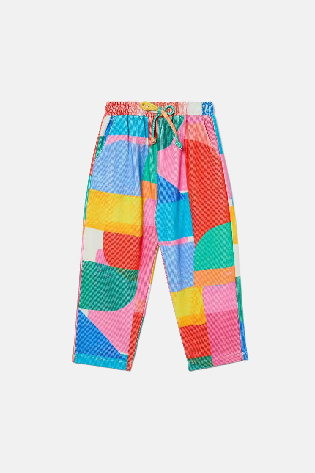 Graphic Geo Kids Cord Pants