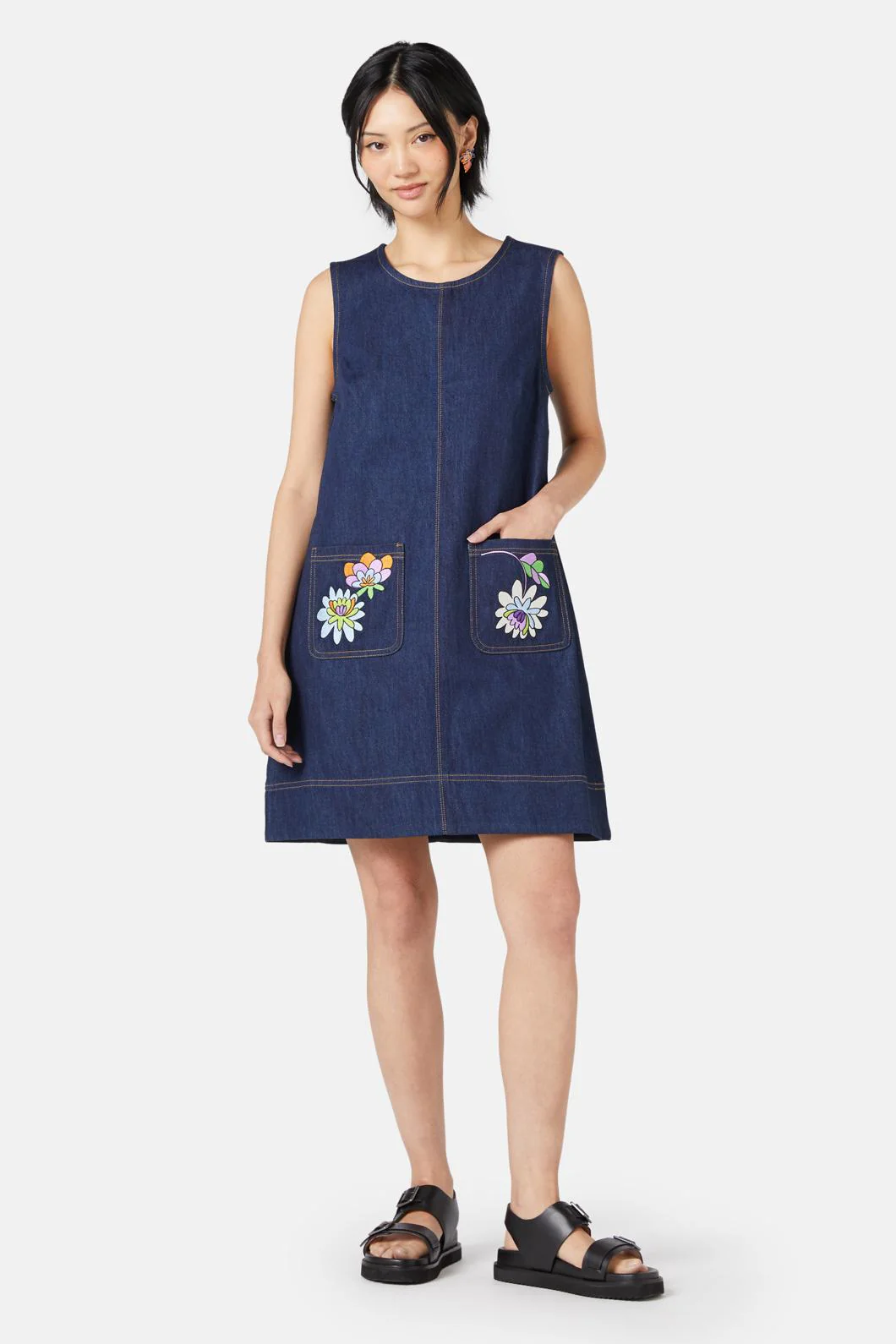 Soleil Denim Pinny