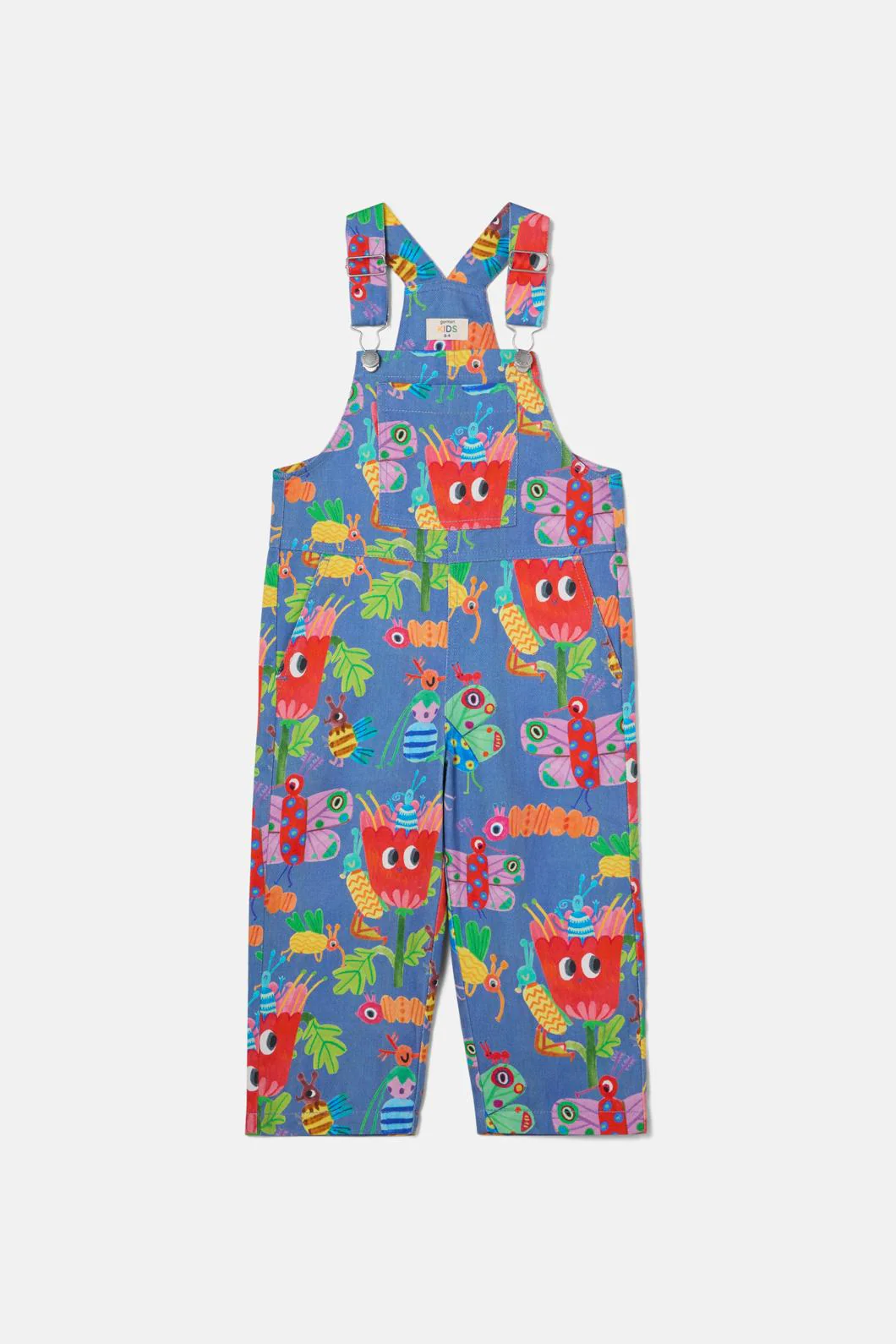 Insects Kids Overalls