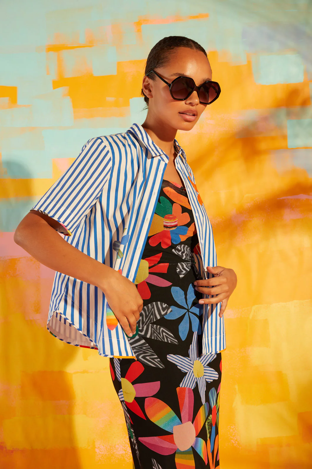 Rainbow Flower Shirt